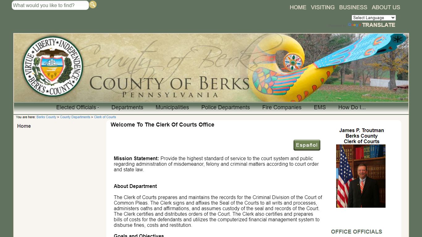 Welcome to the Clerk of Courts Office - co.berks.pa.us